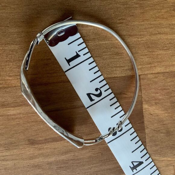 925 STERLING SILVER Artisan Made Bracelet - Picture 7 of 8